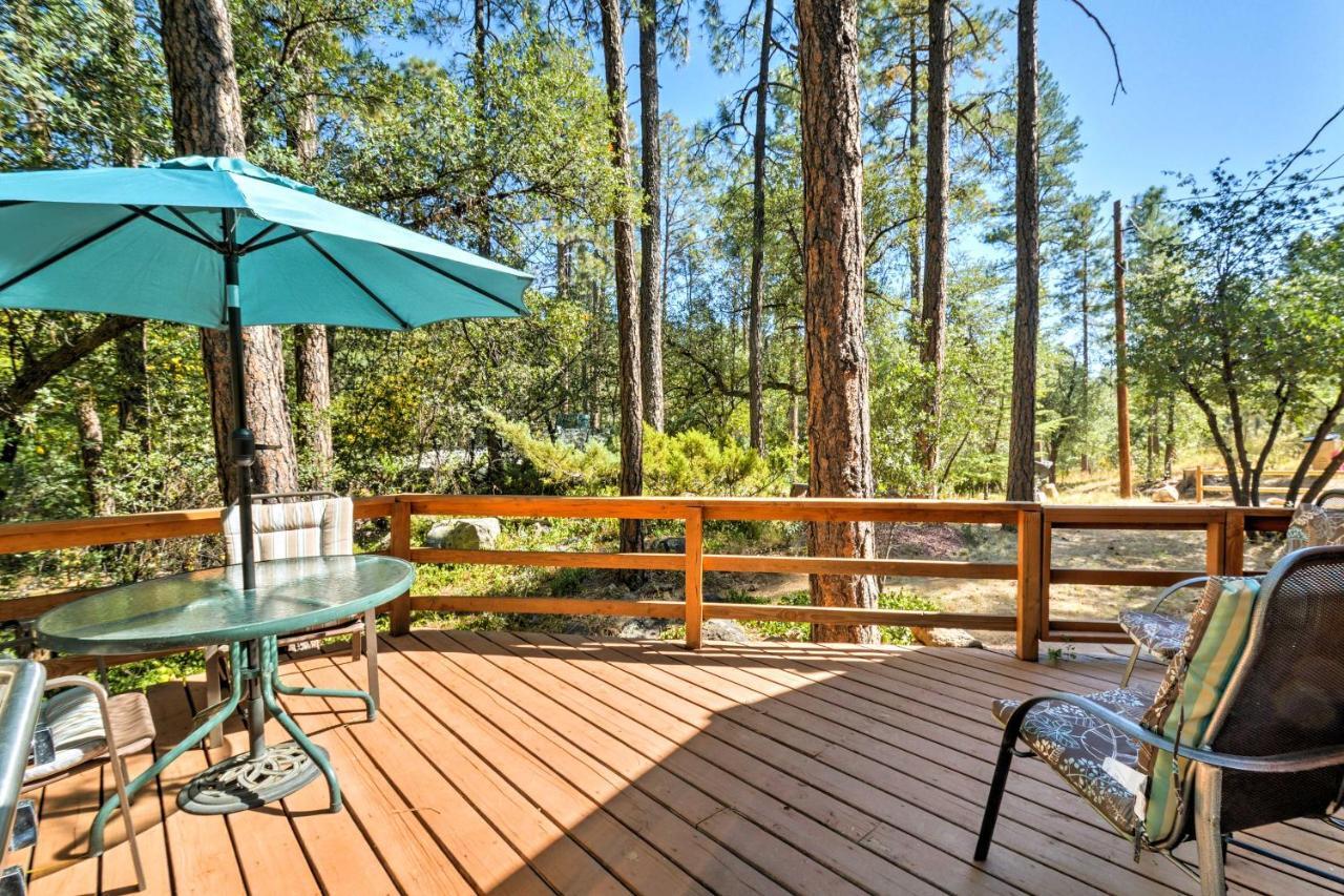Cozy Cabin With Ac And Deck, 5 Mi To Downtown Prescott Villa Dış mekan fotoğraf